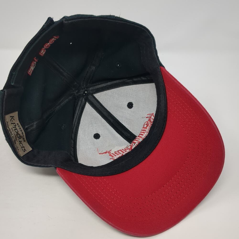 Lamoni Livestock Auction Inc. Strapback Baseball Cap Black One Size K-Products - Picture 7 of 9